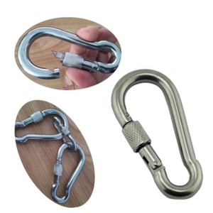 Kim Loại <span class=keywords><strong>Snap</strong></span> Hook Thép Không Gỉ AISI316/AISI304 <span class=keywords><strong>Snap</strong></span> Hook Với Vít, Thép Điện Mạ Kẽm, <span class=keywords><strong>Carbine</strong></span>/<span class=keywords><strong>Snap</strong></span>/Spring Hook - Product Image 4