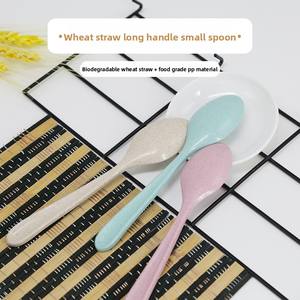 <span class=keywords><strong>Set</strong></span> di cucchiai in plastica per la casa con manico lungo, cucchiaio per riso, cucchiaio per zuppa, cucchiaio da dessert, creativo e carino per bambini - Product Image 1