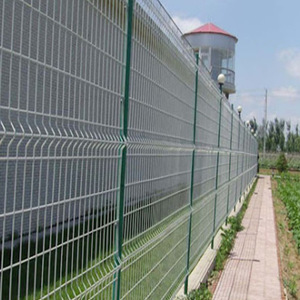 6 feet dây sắt màu xanh đậm lưới 3D gấp hàng rào an ninh tấm sơn tĩnh điện khung kim loại thiết kế tùy chỉnh cho hàng rào trang trại - Product Image 4