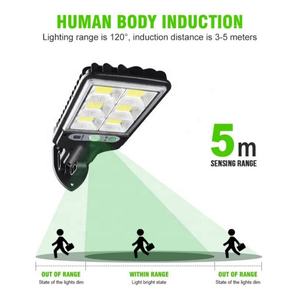 Lámpara Solar de Seguridad con Sensor de Movimiento para Exteriores, Lámpara LED de Pared para Jardín, Lámpara Solar LED de Pared para el Hogar - Product Image 3