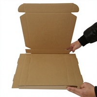 Cajas de Embalaje de Papel Corrugado Desechables Personalizadas de Grado Alimenticio con Laminación Mate, Caja de Papel Ecológica Desechable para Pizza