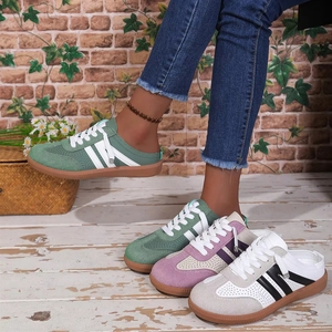 Chaussures <span class=keywords><strong>de</strong></span> marche rétro pour femmes <span class=keywords><strong>de</strong></span> haute qualité, respirantes, avec coussinets souples, baskets décontractées - Product Image 1