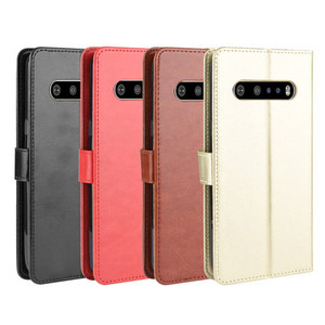 Funda de Teléfono Tipo Cartera de Cuero PU Crazy Horse de Lujo Jmax 2026, Fundas Móviles Resistentes a Golpes para <span class=keywords><strong>V</strong></span> <span class=keywords><strong>30</strong></span> 40 50 60 G8 S X Thinq 4g 5g - Product Image 1
