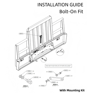 Servicio OEM, Protector de Ciervos de Aleación de Aluminio de Primera Calidad, Duradero, para Camiones Semipesados, Compatible con <span class=keywords><strong>Scania</strong></span> Kenworth Vnl - Product Image 6