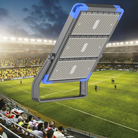 Projecteur LED de stade CHZ 600W/1200W en alliage d'aluminium IP66 pour la diffusion sportive en haute définition