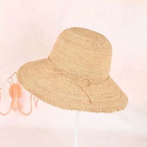 Sombrero de Paja Colombiano de Moda para Mujer de Marca Superior - Product Image 3