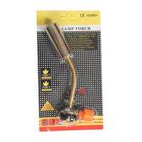Soplete de Gas para soldar, pistola de llama, lanzallamas para acampar al aire libre, barbacoa, pistola de calor portátil para soldar, soplete de Gas butano con llama