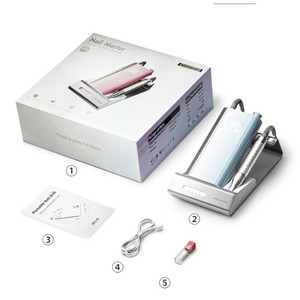 Outil de ponçage des <span class=keywords><strong>ongles</strong></span> sans brosse à grande vitesse professionnel nouveau dispositif de stockage de puissance série papillon muet <span class=keywords><strong>pour</strong></span> plastique à <span class=keywords><strong>ongles</strong></span> - Product Image 3