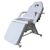 Mobilier de salon de beauté Table à cils de base Lit de massage du corps Spa électrique Lit facial Chaise de tatouage réglable Or Moderne Confortable