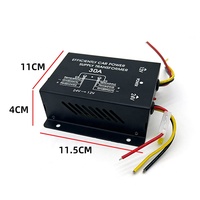 Convertidor de potencia de coche de salida única de alta calidad 30A DC 24V a DC 12V transformador reductor nueva condición