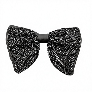 Nœud Papillon en Soie Brodé Réglable – Style Urbain, Charme Classique, Luxe et Mode, Style Signature Royale pour Mariage - Product Image 6