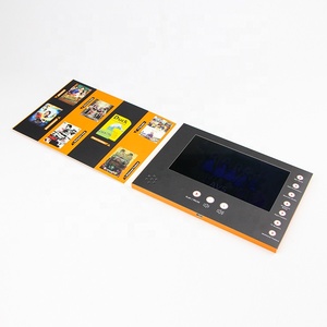 Kpop-tarjeta de visita para publicidad, <span class=keywords><strong>libro</strong></span> lcd de 7 pulgadas, folleto de vídeo, productos nuevos - Product Image 3