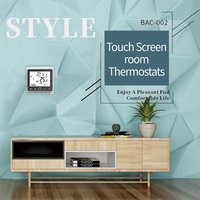 Thermostat intelligent WiFi Beca BAC-002 24V, contrôleur mural électrique en ABS pour systèmes CVC, climatiseurs, hôpitaux