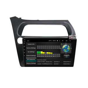 Ips màn hình <span class=keywords><strong>Android</strong></span> Car DVD <span class=keywords><strong>Player</strong></span> cho Honda Civic 2006 2012 đài phát thanh xe đa phương tiện Video <span class=keywords><strong>Player</strong></span> Navigation GPS hỗ trợ Playstore - Product Image 1