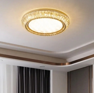 Gran oferta, iluminación de celo, ambiente creativo, luces de techo Led de cristal de lujo simples decorativas, modernas - Product Image 1