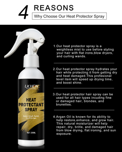<span class=keywords><strong>Spray</strong></span> protecteur de chaleur pour salon de coiffure, pièces, protège contre le souffle, <span class=keywords><strong>fer</strong></span> plat et boucles - Product Image 4