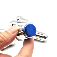 Wheelsky Colored Spline Acorn Tuner Acier Hex Chrome M12x1.5 Écrous de roue