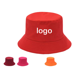 Sombrero de Pescador de Doble Cara de Algodón para Hombre y Mujer, Protección Solar para Exteriores, Logotipo Personalizado Impreso, OEM, Dibujos Animados, Camuflaje, Leopardo, Cuadros - Product Image 2