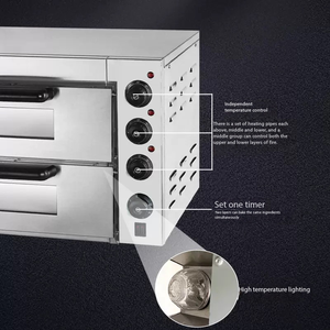 <span class=keywords><strong>Forno</strong></span> in Acciaio Inossidabile di Alta Qualità e Durevole con Temporizzazione Precisa per Hotel, Ristoranti Occidentali, Cucine Professionali, per Cuocere Pizza e Pane - Product Image 5