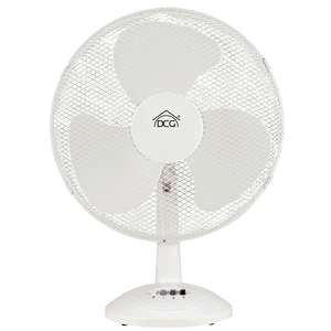 DCG VE9030 colore bianco 30cm diametro ventilatore oscillante portatile regolabile Mini aria ventola di raffreddamento per la casa auto digitale soffitto elettrico - Product Image 1