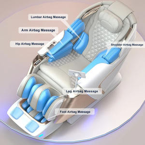 Fauteuil de massage corporel complet à double moteur 4D SL-Track Zéro Gravité pour la maison, avec fonction de massage thaïlandais 3D et élévateur électrique pour les jambes - Product Image 3