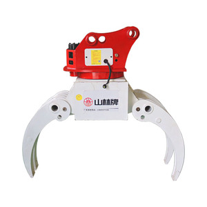 Boom Minigraafmachine Grijpzaag Hydraulisch Vasthouden Zaagklem Integreren Grijpen En Loggen 360 ° Roterende Zaagklemmen In De Uitverkoop - Product Image 5