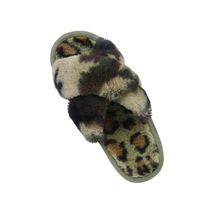 Venta caliente en línea China envía directamente Venta loca zapatillas ligeras de felpa suave para mujer Zapatillas de interior cómodas con punta abierta antideslizantes - Product Image 2