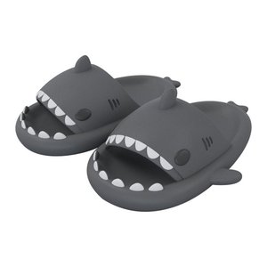 Pantuflas <span class=keywords><strong>de</strong></span> <span class=keywords><strong>Tiburón</strong></span> para <span class=keywords><strong>Hombre</strong></span>, Antideslizantes, para Verano, para Casa, para Parejas, Lindas, para Interiores y Exteriores, Pantuflas <span class=keywords><strong>de</strong></span> EVA, <span class=keywords><strong>Chanclas</strong></span> <span class=keywords><strong>de</strong></span> Dibujos Animados - Product Image 1