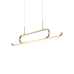 Luminaire suspendu LED Zen long moderne pour salle à manger, lampes LED de luxe - Product Image 1
