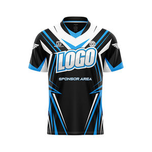 Camisetas de Gaming transpirables con Logo personalizado, camisetas cómodas con diseño de moda, <span class=keywords><strong>2022</strong></span> - Product Image 3