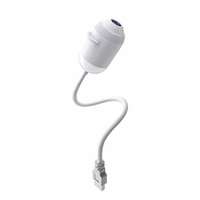 Projecteur d'étoiles USB, lumière de nuit, lentille HD, lampe de projection multi-motifs pour plafond, décoration de chambre à coucher, chambre d'enfant