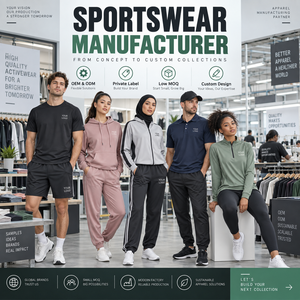 Fabricantes de Ropa Deportiva, Trajes Deportivos Personalizados OEM ODM, Ropa Deportiva de Marca Privada, Fábrica de Ropa Deportiva, Uniformes de Equipo - Product Image 1