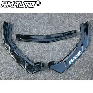 <b>For</b> Nissan Altima Teana 2019-2021 Body Kit Front Bumper Lip Glossy Black Red Line Combat Style Bumper <b>Diffuser</b> <b>Car</b> Accessories - Product Image 6