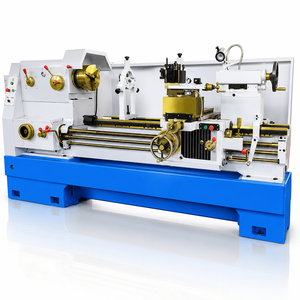 Torno Mecánico Manual de Banco para Metales de Alta Precisión y Precio Económico, Torno Horizontal de 1m, 2m, 3m - Product Image 1