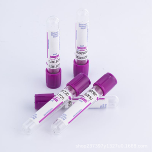 Tube de prélèvement sanguin sous vide pour tests de laboratoire vétérinaire, tube simple K2 EDTA/K3 EDTA <span class=keywords><strong>ESR</strong></span> héparine glucose, tubes de prélèvement sanguin - Product Image 5