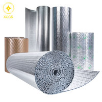 Bouclier d'isolation thermique feuille d'aluminium bulle isolation rouleau pour garder la chaleur