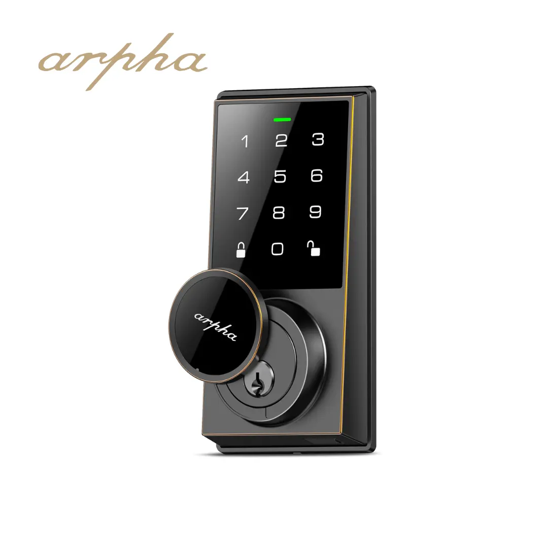 Arpha Al301 otomasyon Tuya App akıllı dijital kilit çinko alaşım güvenlik kapısı kilit