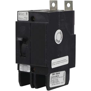 Disjoncteur Cutler-Hammer 100A 2P 277/480V 14KAIC Noir - Product Image 1