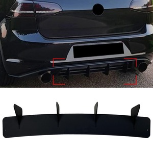 For VW Golf 7 GTI Body Kit Rear Bumper Lip Rear Bumper Splitter <b>Diffuser</b> Spoiler Protector Apron Guard <b>Car</b> Accessories - Product Image 2