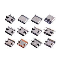 USB mikro Mini perempuan konektor tipe SMT a B C untuk Port pengisi daya ponsel layanan BOM Satu Atap profesional baru & asli