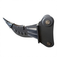 Gaohong Déniveleur de glace robuste 90 tonnes pour excavatrice, à dent unique, en acier NM400, avec moteur, garantie 1 an, en promotion
