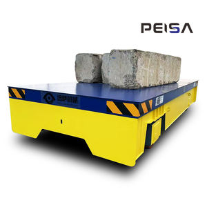 10t 20t 30t में उपलब्ध कारखाने के निर्माण के लिए ठोस टायर के साथ नया निर्मित लचीला स्टीयरिंग ट्रैकलेस ट्रांसफर ट्रॉली/कार्ट - Product Image 4