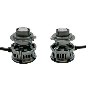 ไฟเลนส์ ADT สำหรับรถยนต์ ไฟตัดหมอกแบบ LED หลอดไฟหน้าแบบเลเซอร์ หลอดไฟหน้า H7 H1 9005 9006 6000k หลอดไฟหน้าแบบ LED เลเซอร์กันน้ำ - Product Image 1