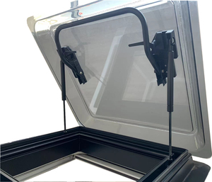 หลังคาสกายไลท์อะคริลิกคู่ โครงอะลูมิเนียมอัลลอยด์ สำหรับรถบ้าน รถพ่วงคาราวาน รถมอเตอร์โฮม จากโรงงานโดยตรง - Product Image 6