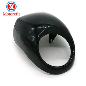 RTS Motorrad Licht maske Scheinwerfer verkleidung Vorderrad gabel für Harley Sportster Dyna FX XL 883 Motor 1200