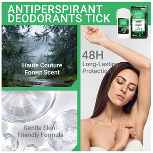 Déodorant anti-transpirant parfumé à la forêt, format voyage, sans aluminium, personnalisable, marque privée, déodorant corporel naturel - Product Image 6