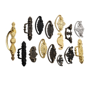 Hộp ngăn kéo cửa tủ chổi trang trí nhà phần cứng kim loại Antique xử lý cho gỗ nhỏ núm đồ nội thất - Product Image 1