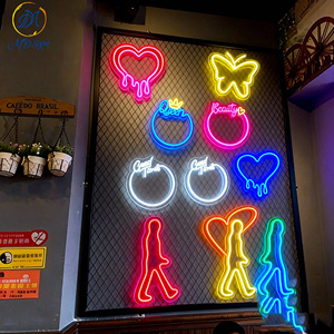 Insegna al Neon LED Personalizzata con Logo, Scritta 'Happy Birthday', per Matrimoni, Dropshipping, Decorazione per Camera da Letto, Feste <span class=keywords><strong>e</strong></span> Casa - Product Image 4