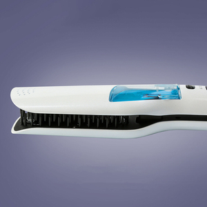 2025 professionale lisciatura capelli a vapore pettine ceramica Display LCD piastra a vapore elettrico pettine capelli - Product Image 4