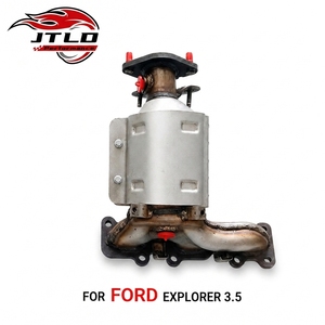 Convertidor Catalítico de Ajuste Directo con Colector de Escape para Ford Explorer 3.5L V6 2011-2019 Flex Taurus, Tubo de Tres Vías Delantero/Trasero - Product Image 1
